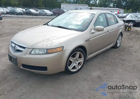2006 Acura Tl из США, поврежденный, VIN 19UUA66266A045345